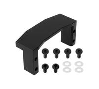 LT Easiyl 1 Soporte de Servo de Aluminio Compatible con T-Amiya TT-02 Chasis OE 54977 RC Car Soporte de Servo de Metal Marco de Montaje de Servo de Coche RC Negro