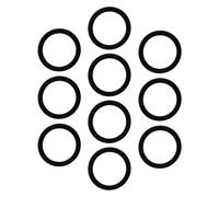 LT Easiyl 10 anillos de sellado de radiador de coche, caja de cambios, enfriador de aceite, anillo de sellado de tubo de fluoror, junta tórica de goma 17211742636 compatible con BMW E31 E36 E38