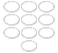 LT Easiyl 10 Juntas de Sellado para Tapón de Drenaje de Aceite de Coche Junta de Aluminio 30713220 Compatible con Volvo (27 X 22 X 2 Mm)