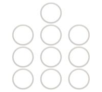 LT Easiyl 10 microespaciadores de cuña de auriculares de 28,6 mm para bicicletas de montaña con manillar de 1-1/8 pulgadas de 29 x 33,5 x 0,2 mm