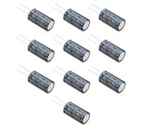 LT Easiyl 10 Pcs Condensadores Electrolíticos de Aluminio de 16 X 30 Mm 10 000 μF 16 V 105 V para Amplificadores de Audio de Uso General.