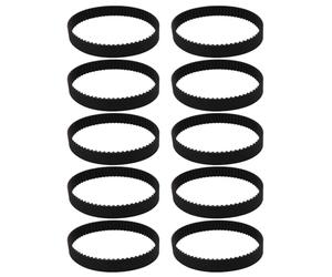 LT Easiyl 10 Piezas 142-2GT Correa de Distribución Longitud de Paso 142 Mm Ancho 6 Mm 71 Dientes 2M 2GT Correa de Distribución Síncrona Correa de Transmisión para Impresora 3D Negra