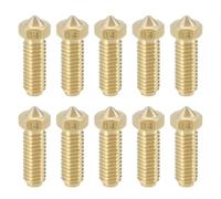 LT Easiyl 10 Piezas Boquillas para Impresora 3D de 0,4mm 21x7mm Boquillas de Latón M6 de 1,75mm Consumibles Compatible con Anycubic Kobra 2 Kobra 2 Pro Kobra 2 Plus Kobra 2 Max Kobra 2 Neo
