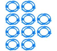 LT Easiyl 10 Piezas de Anillos de Retención de Cuchillas de Afeitadora Clips de Soporte de Cuchillas Compatibles con Philips S5008 S5010 S5011 S5013 S5015 Afeitadora Azul