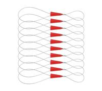 LT Easiyl 10 piezas de extractor de cables ajustables varillas de cableado kit de cinta de pescado longitud 215 mm electricista dispositivo de roscado herramienta extractor de cinta de pescado para