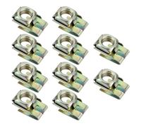 LT Easiyl 10 Piezas de Repuesto de Tuerca Cautiva para Bisagra de Puerta de Mamparo MRC2178 Compatible con Land Rover Serie 2 2a 3 Compatible con Defender 5/16 UNF