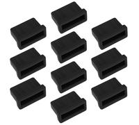 LT Easiyl 10 Piezas Soporte de Almohadilla de Condensador para Montaje de Radiador de Coche Almohadilla de Goma 17111712911 Compatible con BMW 525i 530i 540i E32 E34 E38 E39 Negro