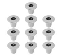 LT Easiyl 10 tuercas remachadas M6 compatibles con Audi compatible con Seat compatible con Skoda compatible con VW N90817302 tuerca de remache ciego