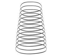 LT Easiyl 100 Piezas Correa De Goma para Grabadora De 2 Mm De Ancho, 40-135 Mm, Correa Variada para Máquina De Cinta De Casete Plana, para Grabadora, Repetidor, Unidad De DVD