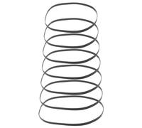 LT Easiyl 100 Piezas Correa De Goma para Grabadora De 4 Mm De Ancho, 40-135 Mm, Correa Variada para Máquina De Cinta De Casete Plana, para Grabadora, Repetidor, Unidad De DVD