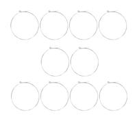 LT Easiyl 10pcs B-2nd Guitarra Cuerdas Guitarra B Cuerda 86cm Guitarra Acústica Cuerda Folk Cuerda Resistente al Óxido Cuerda de Guitarra Acero Inoxidable Reemplazo de Cuerda de Guitarra