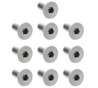 LT Easiyl 10x Tornillos para Tapa de Depósito de Freno Trasero M4 X 0,7 X 10 Mm Compatible con Suzuki GSF 600 S Bandit 1995-2004