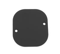 LT Easiyl 1x Tapa de Cavidad para Conector de Salida de Guitarra (54 X 49 X 2 Mm) Compatible con Ibanez RG Black