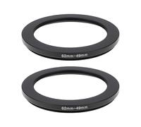 LT Easiyl 2 Anillos Adaptadores Reductores de 62 Mm A 49 Mm para Montura de Conversión de Filtro de Lente de Cámara de 62 Mm