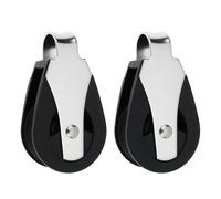 LT Easiyl 2 bloques de polea de acero inoxidable 316 de 73 x 4 cm para kayaks y veleros