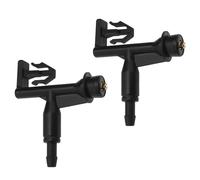 LT Easiyl 2 boquillas de limpiaparabrisas delantero 76810-T5A-003 compatibles con Honda Jazz parabrisas rociador de vidrio boquilla de limpiaparabrisas