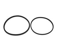 LT Easiyl 2 correas de ventilador de bomba de agua para tractor y correa de dinamo de 12,7 x 730 mm, 16,5 x 830 mm, compatible con International Harvester B250 B275 B414