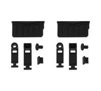 LT Easiyl 2 juegos de conectores de silicona para consola de juegos compatibles con 3DS 3DSLL XL 3DS 2DS color negro