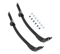 LT Easiyl 2 juegos de zapatos de patinaje en línea, correa de energía con hebilla, tornillos, tuercas para hombres y mujeres, deportes al aire libre, color negro