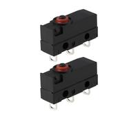 LT Easiyl 2 Microinterruptores de Botón de 3 Pines DC2C-A1AA SPDT 10 A/250 V Aptos para Sistemas de Automatización de Equipos de Control de Circuitos
