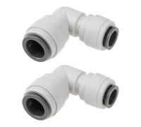 LT Easiyl 2 Piezas Conector de Entrada de Agua Fría de 12 Mm A 10 Mm para Caravana Y Autocaravana.