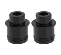 LT Easiyl 2 Piezas de Adaptador de Eje Pasante de 12 Mm A 9 Mm Adaptador de Conversión de Horquilla QR de Liberación Rápida Compatible con Hope Compatible con DtSw Y para Ejes Pasantes de 12 Mm
