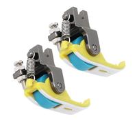 LT Easiyl 2 Piezas de Prensatelas de Rodillo Resistente Accesorio para Máquina de Coser Adecuado para Proyectos de Costura Domésticos Y Máquinas de Coser Industriales (4 X 1,1 Cm)
