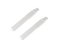 LT Easiyl 2 piezas de repuesto de llave de emergencia sin cortar en blanco compatible con Ford Transit Custom Connect