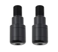 LT Easiyl 2 Piezas Extremo del Manillar de La Motocicleta M16 x 28mm Enchufe del Manillar de La Motocicleta Compatible con Yamaha MT01 MT-01 MT03 MT-03 MT07 MT-07 MT09, Negro