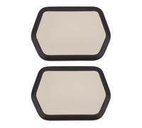 LT Easiyl 2 protectores de pantalla de silicona negra compatibles con Ninebot ZT3 Pro D