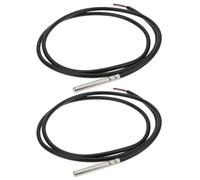 LT Easiyl 2 Sensores de Temperatura NTC de 20 KΩ Y 1 MA de 6 X 50 Mm con Cable de Silicona de 1 M para Control de Temperatura en Electrodomésticos