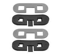 LT Easiyl 2 soportes de clip adhesivos compatibles con FreedConn T-COMVB y T-COMSC Series casco de motocicleta intercomunicador Bluetooth