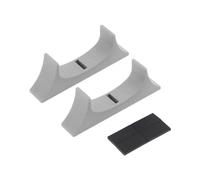 LT Easiyl 2 Soportes para Consola Soporte para Gamepad Soporte para Consola Adaptador Base de Soporte de Refrigeración Soporte Horizontal Compatible con Wii-U Gamepad Gris