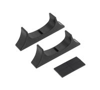 LT Easiyl 2 Soportes para Consola Soporte para Gamepad Soporte para Consola Adaptador Base de Soporte de Refrigeración Soporte Horizontal Compatible con Wii-U Gamepad Negro