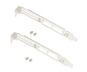 LT Easiyl 2 soportes PCI de perfil completo para tarjeta de red con tornillos compatibles con Supermicro AOC-STG-i2T