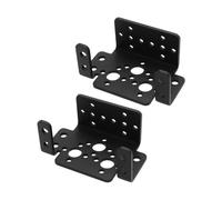 LT Easiyl 2 Soportes Servo Multifunción de Aluminio de 58 X 25,1 X 37 Mm Aplicables A Sistemas Servo con Un Tamaño de 40 X 45 X 20 Mm para Modelos de Control Remoto de Robot Negro