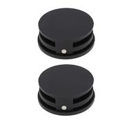 LT Easiyl 2 tapones negros para correa de tabla de surf de 30 x 12 mm para la mayoría de correas de tabla de surf