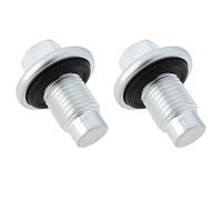 LT Easiyl 2 Tornillos de Drenaje de Aceite de Motor Automotriz AJ813202 LR073675 Compatible con Jaguar Y Compatible con Land Rover