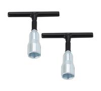 LT Easiyl 2 tuercas de ala con mango en T, herramienta de instalación manual de 4,5 mm, herramientas para tornillos de ojo, perno de gancho C, ganchos de tornillo Q-Hanger y tuercas de ala