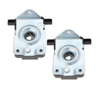LT Easiyl 2 Uds Cerradura del Capó del Coche Cerradura del Capó Parte Inferior Pestillo de Captura Hembra 51238203859 51238185738 Compatible con BMW 3 E46 5 E39 X5 E53