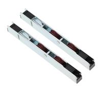 LT Easiyl 2 Uds Rodillos Puertas Corredizas Patio Puerta Corredera Polea Doble Polea Ventana Puerta de Empuje Tracción Acero Inoxidable para Puertas Aluminio Madera UPVC 160x12x20mm