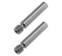 LT Easiyl 2 UNIDS Titanio Mini Heatbreak Tubo de Barril Térmico Disipador de Calor de Cuello Mejorado Compatible con Prusa Mini Impresora 3D