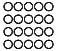 LT Easiyl 20 Juntas de Aire Acondicionado para Coche 4E0260749A Compatible con Audi A1/S1-8X 2011-2014 16 X 11 X 2,5 Mm Color Negro