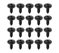 LT Easiyl 20 tornillos autorroscantes cruzados de 24 mm x 6 mm para parachoques M6 fijos, tornillos de remache de metal para defensas, arcos de rueda, parachoques compatibles con Alfa