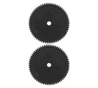 LT Easiyl 2PCS 65T RC Car Spur Gear Compatible con FTX Vantage Y Carnage RC Motor Gear Repuestos 40mm/1.57inch Plástico