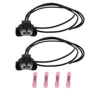 LT Easiyl 2pcs Cable Arnes Faro 12V 2 Pines Compatible con Nissan y Lamparas Halogenas Tipo H9 (50cm)