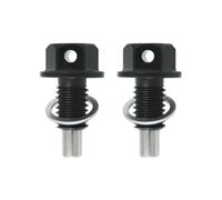 LT Easiyl 2pcs Tapones Drenaje Aceite M10x1,5 Tornillo Cárter Aceite Tapón de Drenaje de Aceite Magnético de Aleación de Aluminio Compatible con VW Compatible con Seat Compatible con Audi