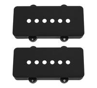 LT Easiyl 2x Cubiertas de Pastillas de 51,3 Mm Compatible con Fender Jazzmaster Guitarras Negras