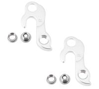 LT Easiyl 2X Patillas de Cambio de Aleación de Aluminio Mech Modelo GH-036 Compatible con Bianchi Y Compatible con Winora