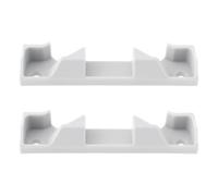 LT Easiyl 2x Placas de Bloqueo Compatible con Velux Ventanas de Techo Reemplazo 025116 Sujetador de Placa de Bloqueo de Plástico Gris